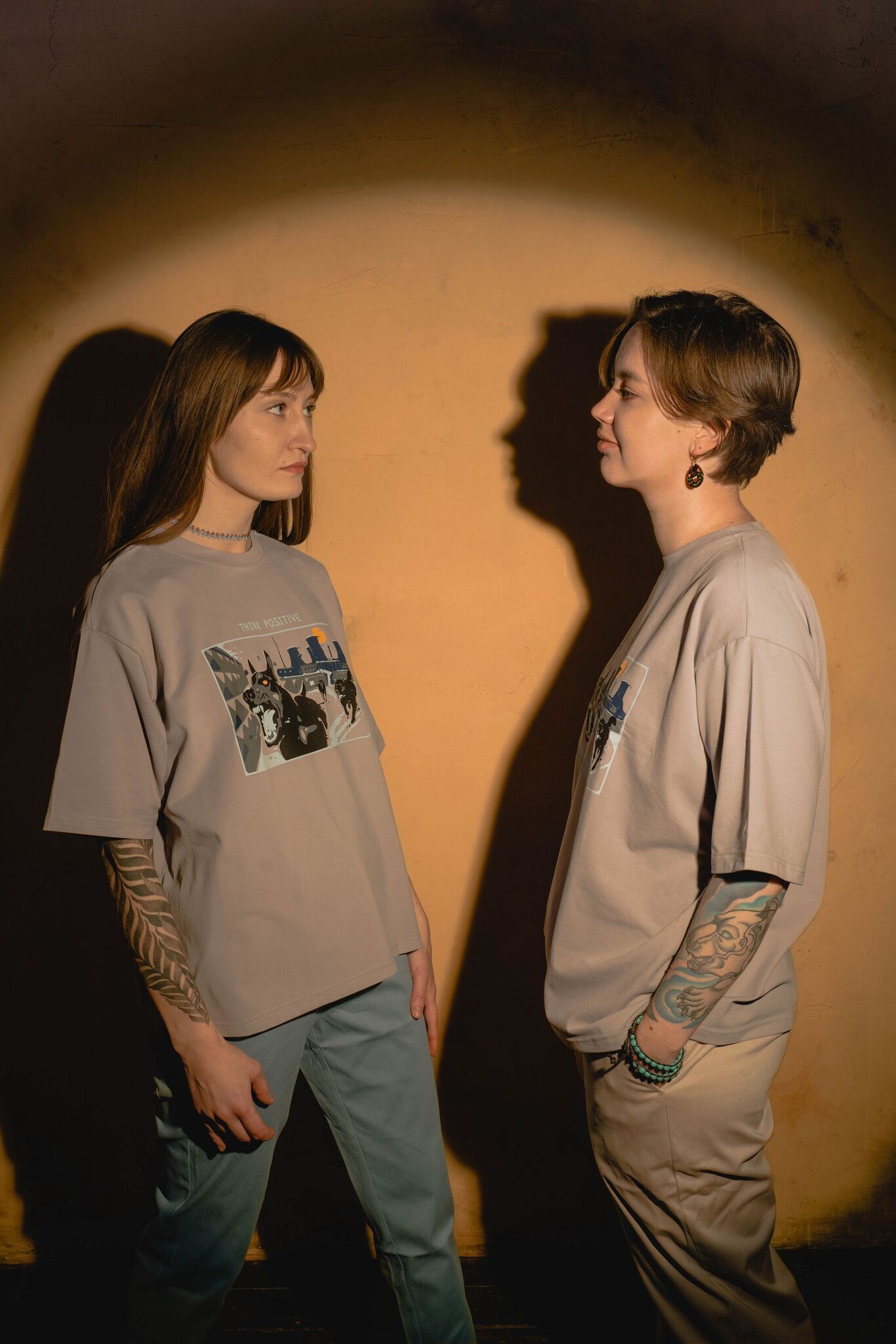 Think positive | Oversized T-shirt