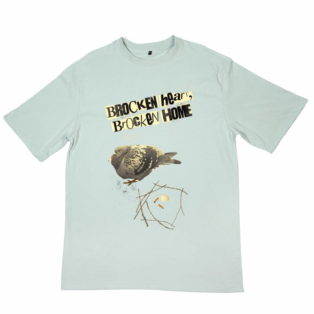 BroCken heart, BroCken home | Oversized T-shirt