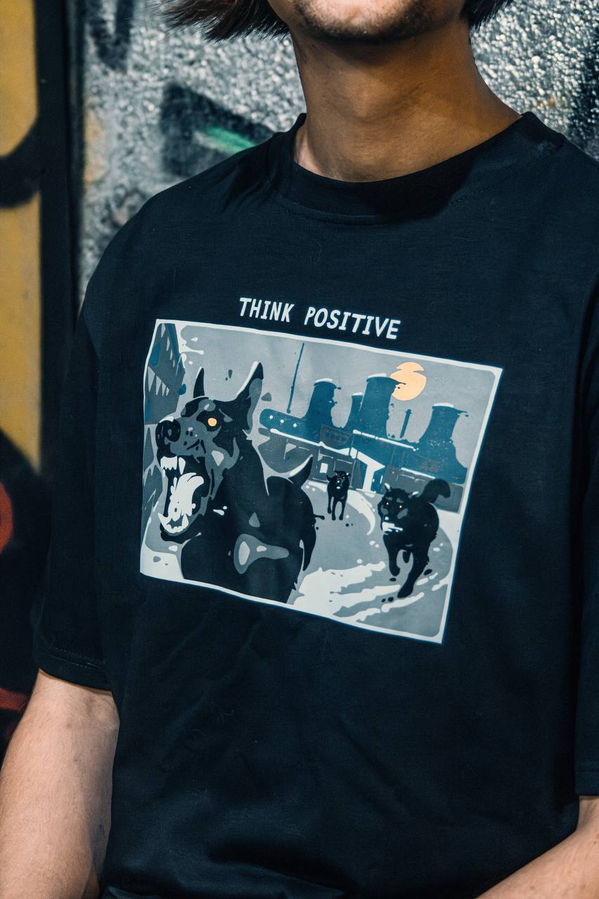 Think positive | Oversized T-shirt