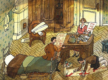 Alexandra Litvina, Anna Desnitskaya. The story of an old apartment 