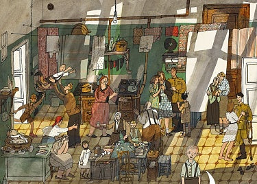Alexandra Litvina, Anna Desnitskaya. The story of an old apartment 
